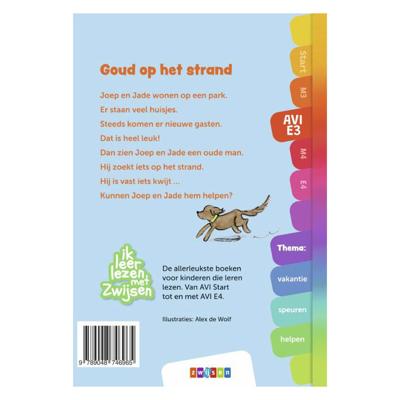WPG Uitgevers Ik leer lezen - goud op het strand (avi-e3)