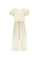 Le Chic zomer jumpsuit meisjes - creme wit - Daisy