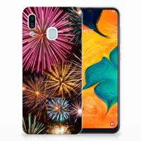 Samsung Galaxy A30 | Sillicone Back Cover | Vuurwerk