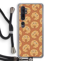 Croissant: Xiaomi Mi Note 10 Transparant Hoesje met koord