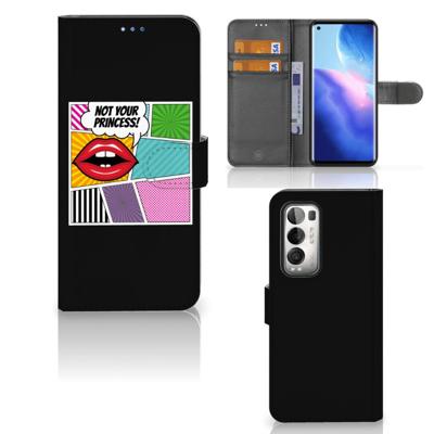 OPPO Find X3 Neo 5G | Wallet Case | met Pasjes | Popart Princess OPPO Find X3 Neo 5G | Wallet Case | met Pasjes | Popart Princess