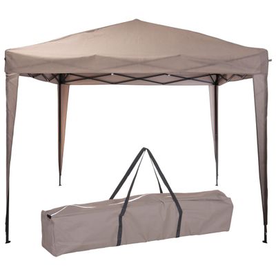 ProGarden Partytent Easy-Up 300x300x245 cm taupe ProGarden Partytent Easy-Up 300x300x245 cm taupe
