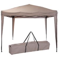 ProGarden Partytent Easy-Up 300x300x245 cm taupe - thumbnail