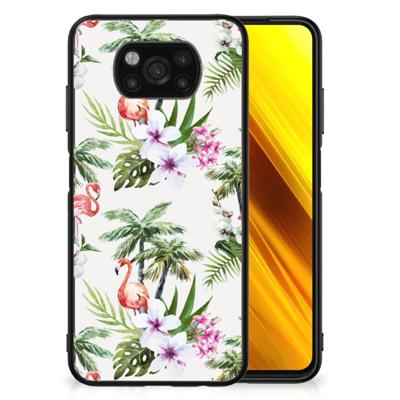 Xiaomi Poco X3 | X3 Pro Dierenprint Telefoonhoesje Flamingo Palms