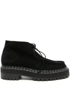 Proenza Schouler bottines à plateforme - Noir