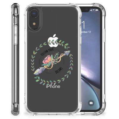 Apple iPhone Xr Stevig | Bumper Hoesje | Boho Dreams Apple iPhone Xr Stevig | Bumper Hoesje | Boho Dreams