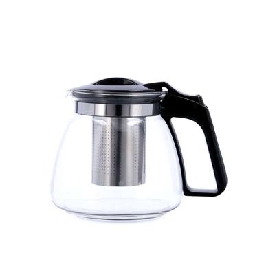 Theepot Quid Serenia Transparant Glas Roestvrij staal 900 ml