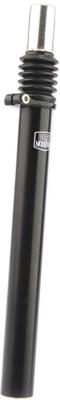 Verende Zadelpen Post Moderne - Ø27,2 mm - zwart - 350 mm - kaars