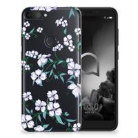 Alcatel 1S (2019) Uniek | TPU Case | Blossom White Alcatel 1S (2019) Uniek | TPU Case | Blossom White