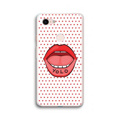 Yolo Denise: Google Pixel 3 XL Transparant Hoesje
