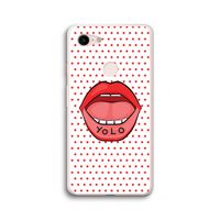 Yolo Denise: Google Pixel 3 XL Transparant Hoesje
