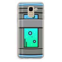 Chug Bottle: Samsung Galaxy J6 (2018) Transparant Hoesje