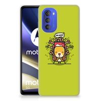 Motorola Moto G51 5G Telefoonhoesje met Naam Doggy Biscuit - thumbnail