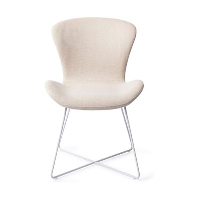 Jesper Home Moji eetkamerstoel Coconuts cross white