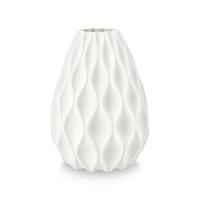 VT WONEN Vaas Porcelein 3D Print Waves 28x20cm Creme