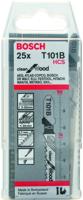 Bosch Accessoires 25x clean voor hout decoupeerzaagblad t101b 2608633622 - 2608633622