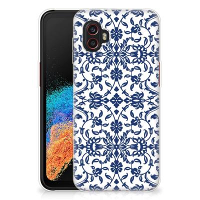 Samsung Galaxy Xcover 6 Pro | TPU Case | Flower Blue