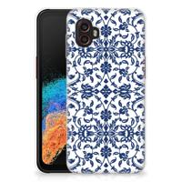 Samsung Galaxy Xcover 6 Pro | TPU Case | Flower Blue