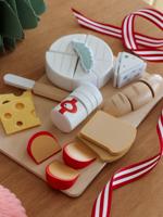 Kaasplateau van vilt en FSC®-hout hout