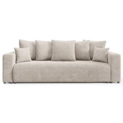 NADUVI Collection Slaapbank Laurel chenille met opbergruimte