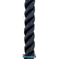 POL1210042608 - ZWART BOVENKANT POLYESTER 8MM. (150M)