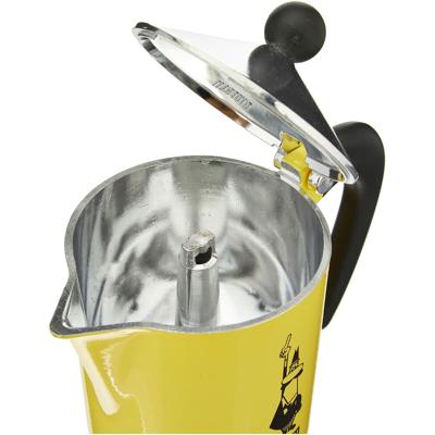 Percolator Bialetti Rainbow Geel Aluminium 300 ml
