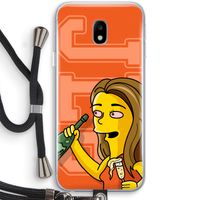 Jamie Lee Simpson: Samsung Galaxy J3 (2017) Transparant Hoesje met koord