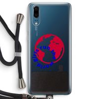 Run The World: Huawei P20 Transparant Hoesje met koord