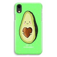 Avocuddle: iPhone XR Volledig Geprint Hoesje