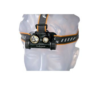 Fenix HM65R zaklantaarn Zwart, Oranje Lantaarn aan hoofdband