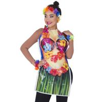 Funny Fashion Hawaii schort - BBQ - vrouw - verkleed / carnaval schorten