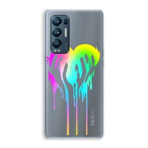 Hold My Heart: Oppo Find X3 Neo Transparant Hoesje
