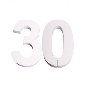 Styropor cijfer 30