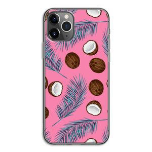 Kokosnoot roze: iPhone 11 Pro Transparant Hoesje