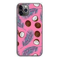Kokosnoot roze: iPhone 11 Pro Transparant Hoesje