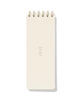 HEMA To do 21x8cm geel