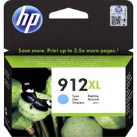 HP 912XL Inktcartridge Origineel Cyaan 3YL81AE Inkt