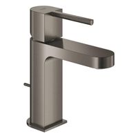 GROHE Plus waterbesparende wastafelkraan s-size met waste brushed hard graphite 32612AL3 - thumbnail