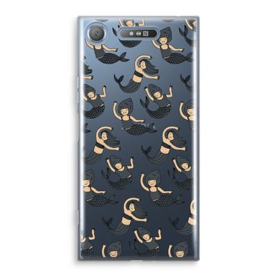 Zeemeermin: Sony Xperia XZ1 Transparant Hoesje
