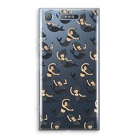 Zeemeermin: Sony Xperia XZ1 Transparant Hoesje