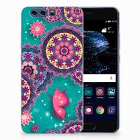 Huawei P10 Plus Hoesje maken Cirkels en Vlinders