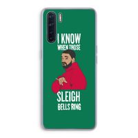 Sleigh Bells Ring: Oppo A91 Transparant Hoesje