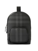 Burberry sacoche à motif Vintage Check - Noir