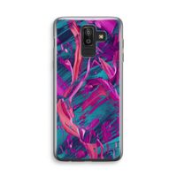 Pink Clouds: Samsung Galaxy J8 (2018) Transparant Hoesje