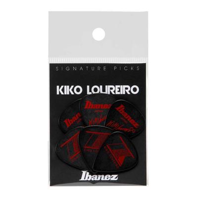 Ibanez B1000KLBK Kiko Loureiro Signature 1.2mm Plectrum 6-Pack - Zwart