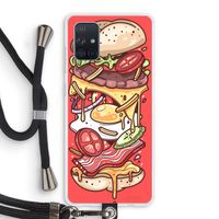 Diet Coke Please: Samsung Galaxy A71 Transparant Hoesje met koord Diet Coke Please: Samsung Galaxy A71 Transparant Hoesje met koord