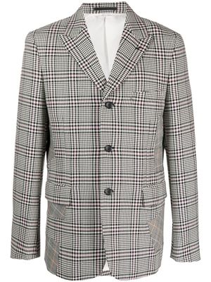 Comme des Garçons Homme Plus blazer à design patchwork - Tons neutres
