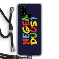 90's One: Samsung Galaxy M31 Transparant Hoesje met koord