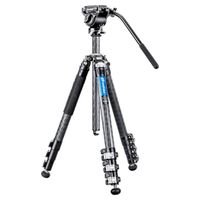 Leofoto Manba LV-284C + BV-5 Video Tripod Kit - thumbnail