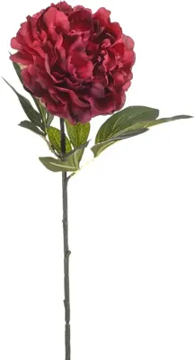 Emerald kunsttak pioen 75cm beauty